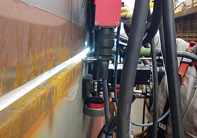 Trackless Electro Gas Welding (EGW) System
